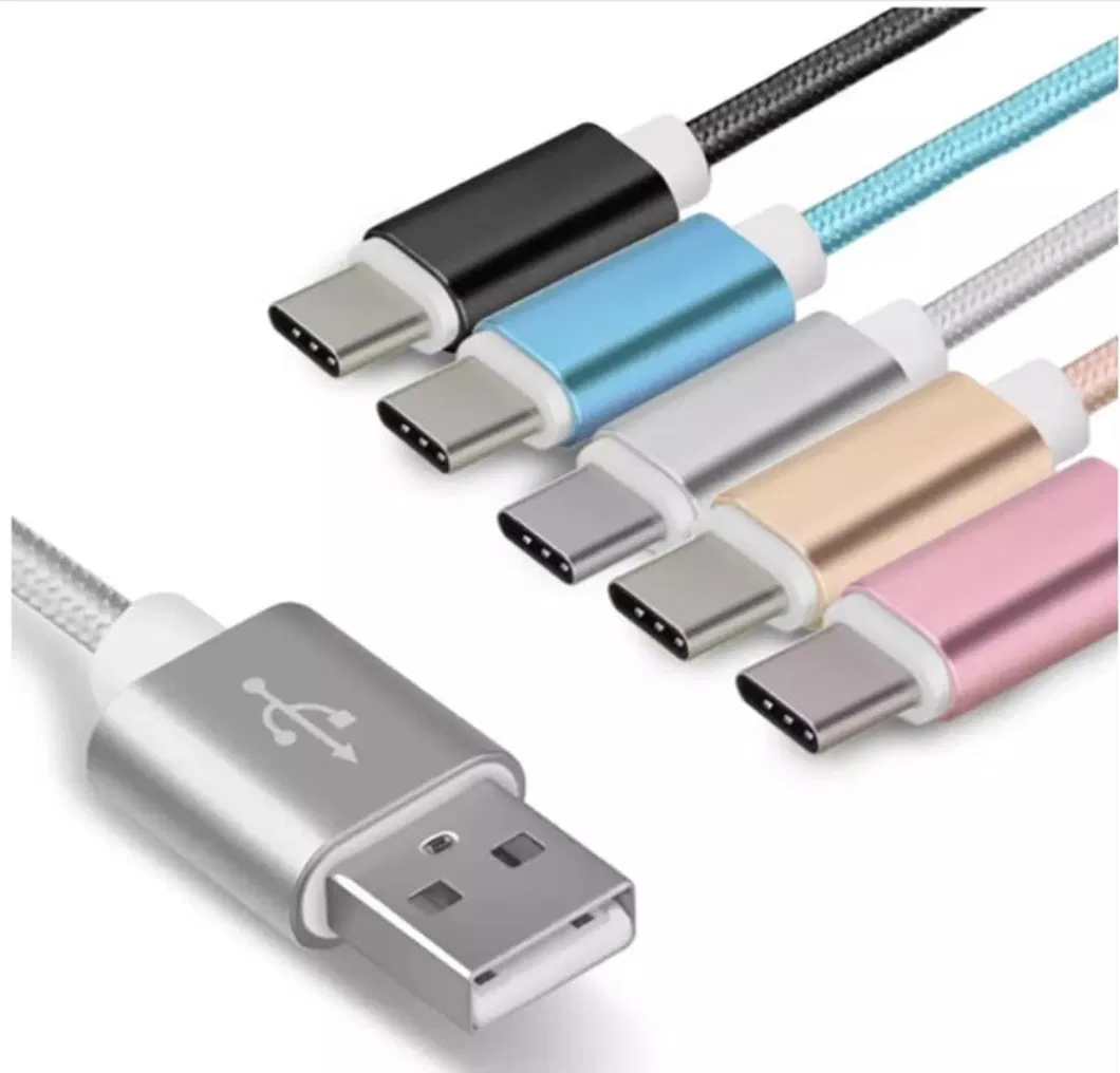 USB Cable Colorful Fast Charging Charger for Mobile Phone Sync Data