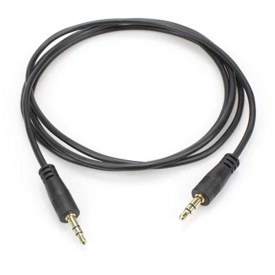 1 m 3,5-mm-Klinken-Aux-Audiokabel, 3,5-mm-Stecker auf Stecker-Kabel für Telefon, Autolautsprecher, MP4, Kopfhöreranschluss, 3,5-Feder-Audiokabel